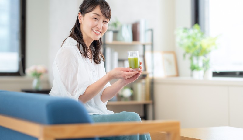 青汁自体に体臭予防の効果はない