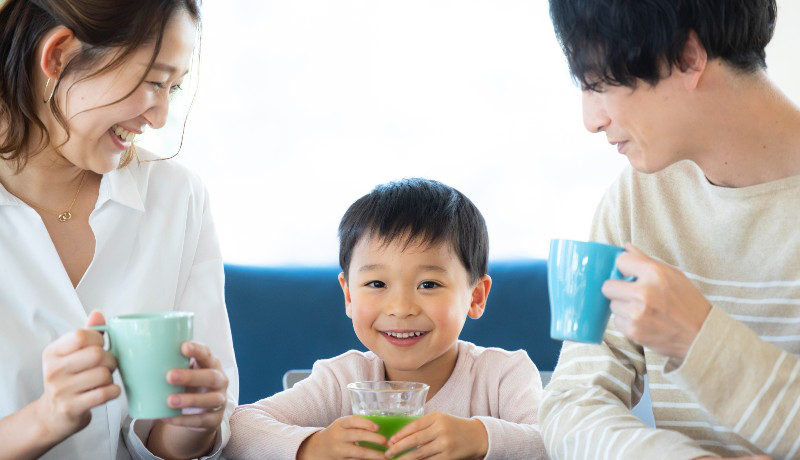 子供がゴクゴク飲める青汁の特徴